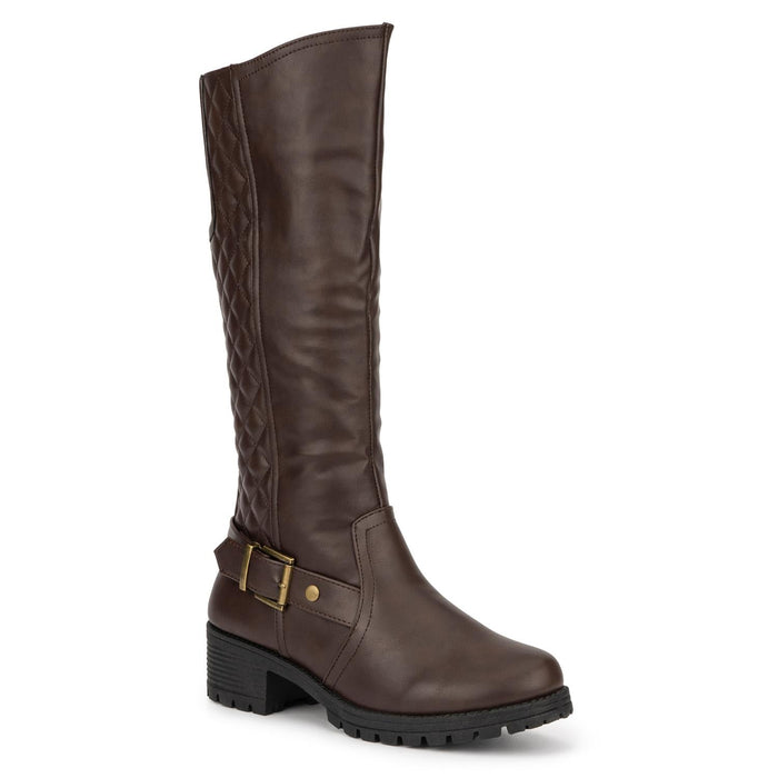 Olivia Miller Women's Angel Side Buckle Riding Boots