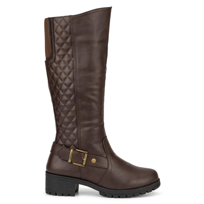 Olivia Miller Women's Angel Side Buckle Riding Boots