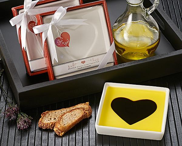 Love Infused' Olive Oil Dipping Plate (6 Gifts)