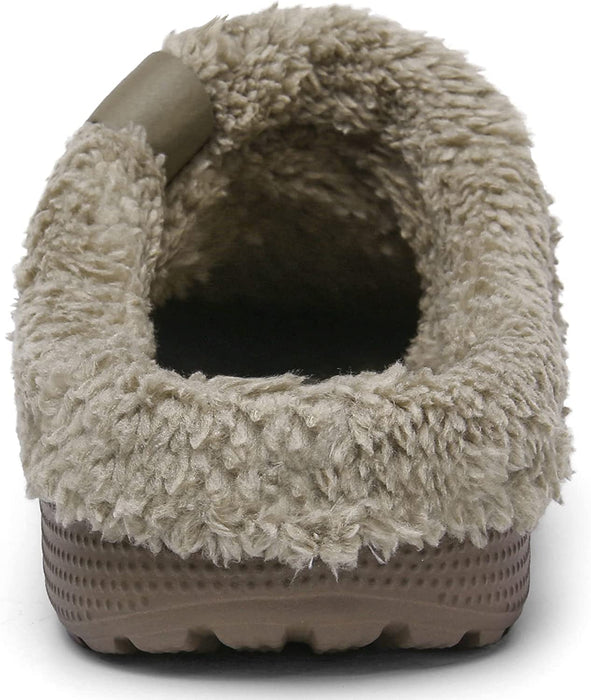 New SMajong Womens Fur Lined Clogs