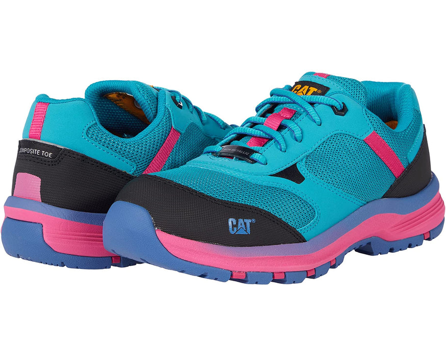 Customer Returns Caterpillar Womens Quake Composite Toe Safety Shoes