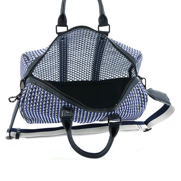 New Steve Madden Blue Navy Satchel Handbag