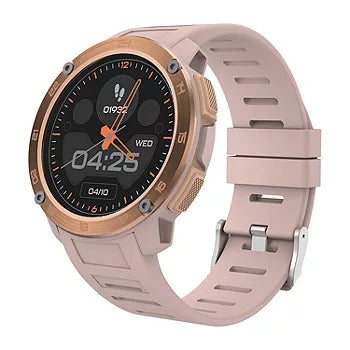 ITOUCH Unisex Explorer 3 Blush Silicone Strap Smartwatch 46.5 mm