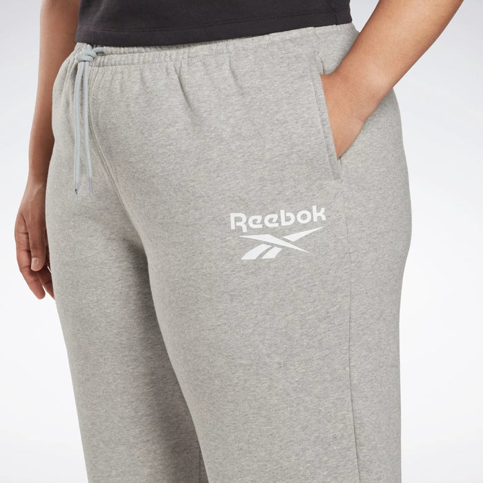 REEBOK Plus Size Identity Logo Fleece Joggers