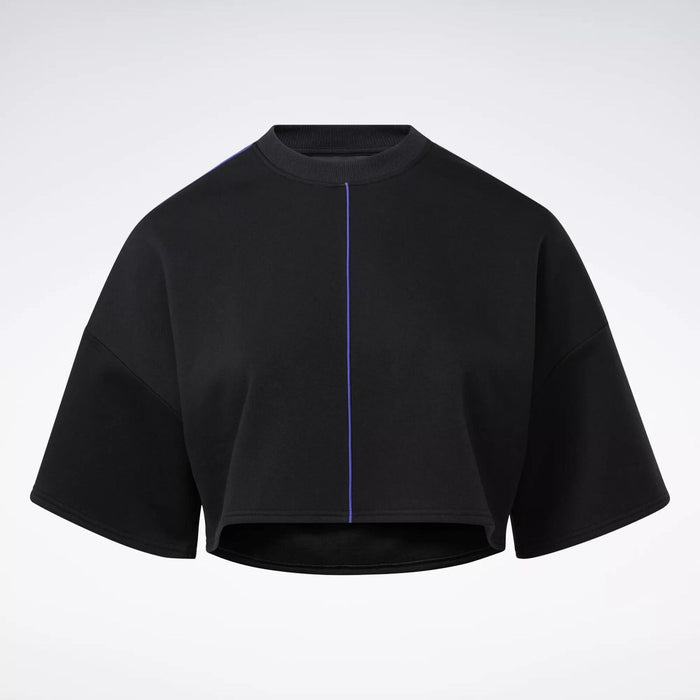 REEBOK x Cardi B Plus Size Cropped T-Sweatshirt