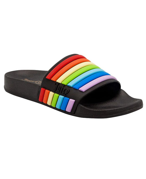 Juicy Couture Wynnie Rainbow Pool Slides
