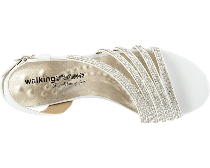 New Walking Cradles Women's Lettie-2 Slingback Heel Sandals