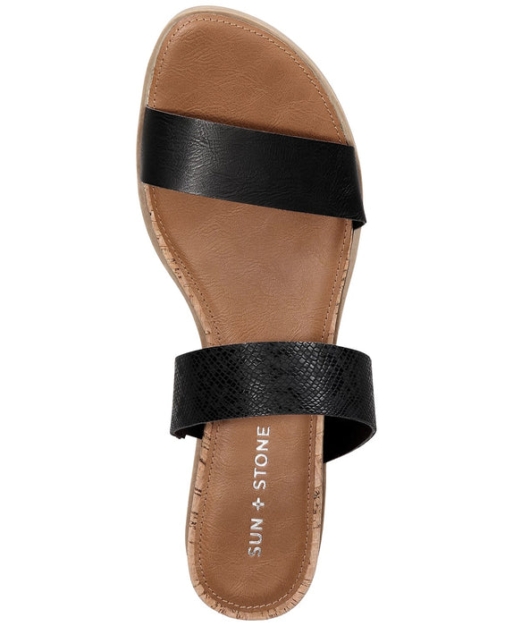 Customer Returns Sun + Stone Easten Slide Sandals