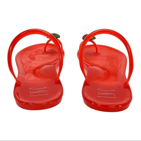 INC International Concepts Loren Toe-Ring Jelly Sandals