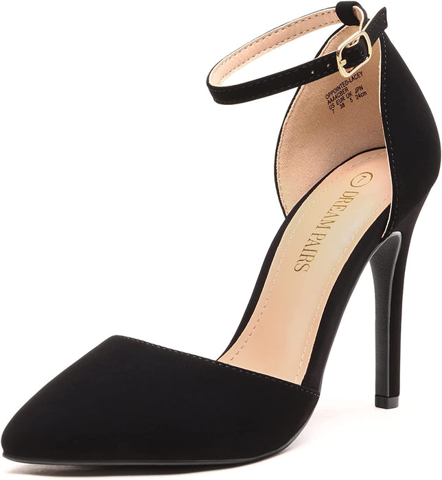 New DREAM PAIRS Women's Oppointed-Lacey Pump