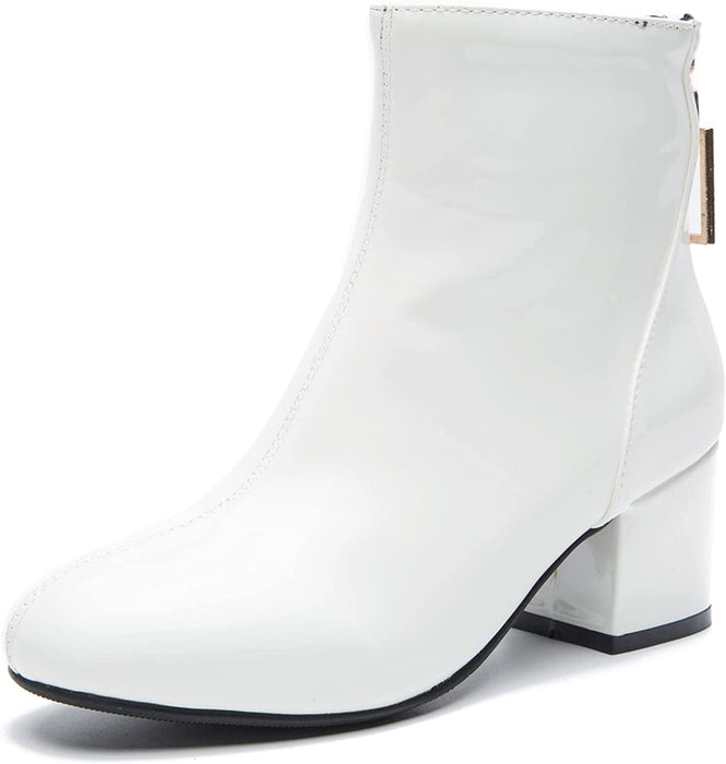New Enelauge Women's white boots