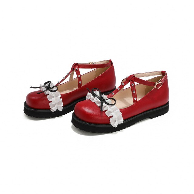New Fashion Flats Lolita Mary Janes Shoes