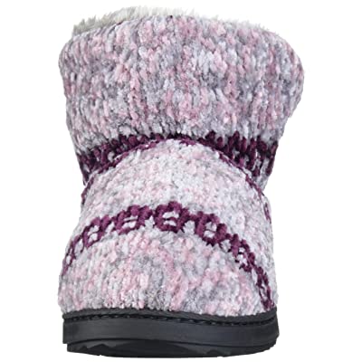 Dearfoams Chenille Knit Excalibur Slippers