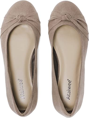 New Ataiwee Women's Wide Width Flats Shoes