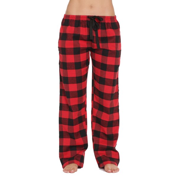 Womens Ultra-Soft Pajama Pant Set with Matching Fuzzy Socks