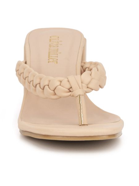 Olivia Miller Sandbanks Braided Thong Sandals