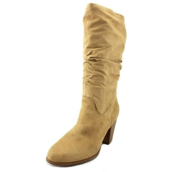 New Women's Venice Sand Mid-Calf Casual Suede Boot