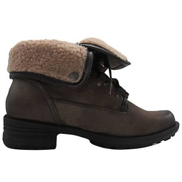 Jellypop New Taupe Laceup or Folddown Boots
