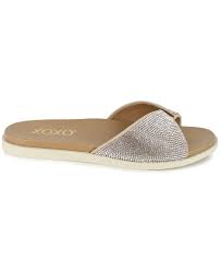 XOXO Women's Ivette Flat Sandals