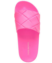 Steve Madden Women's Soulful Quilted Pool Slides
